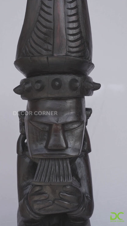 Nias Province Prince & Princess Statue