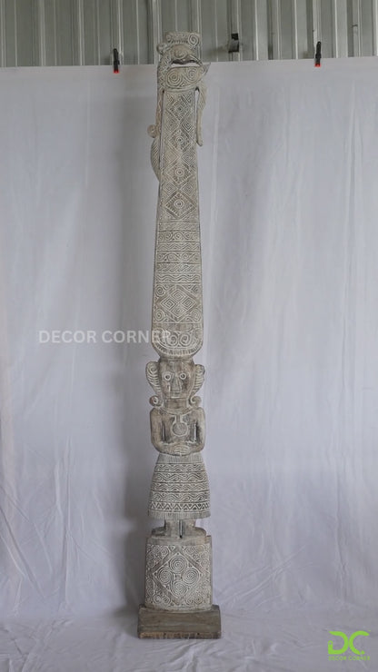 Sundanese High Priest & Priestess Statues (Set)