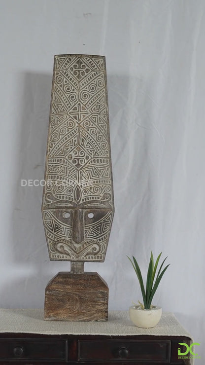 Timor Village Guardian Statue