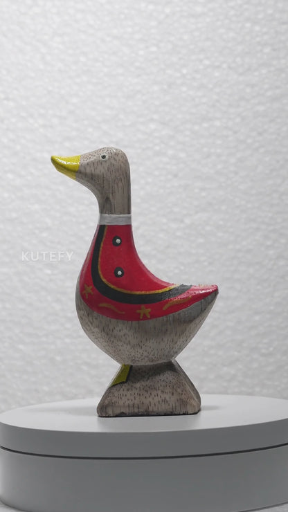 Whimsy Ducky - Red/Black