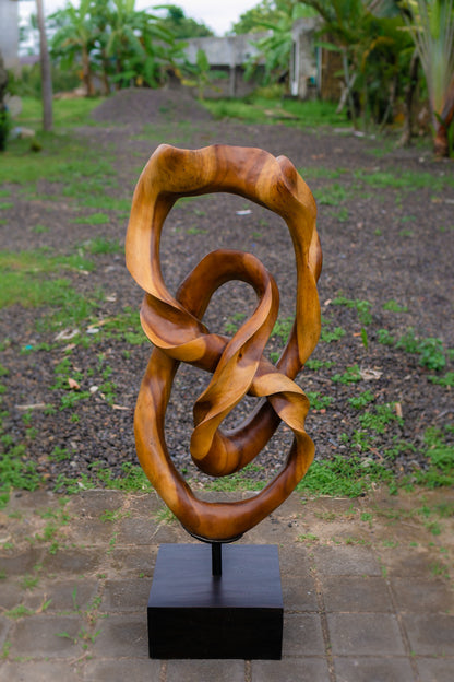 Natural Wooden Sculpture for your indoor space