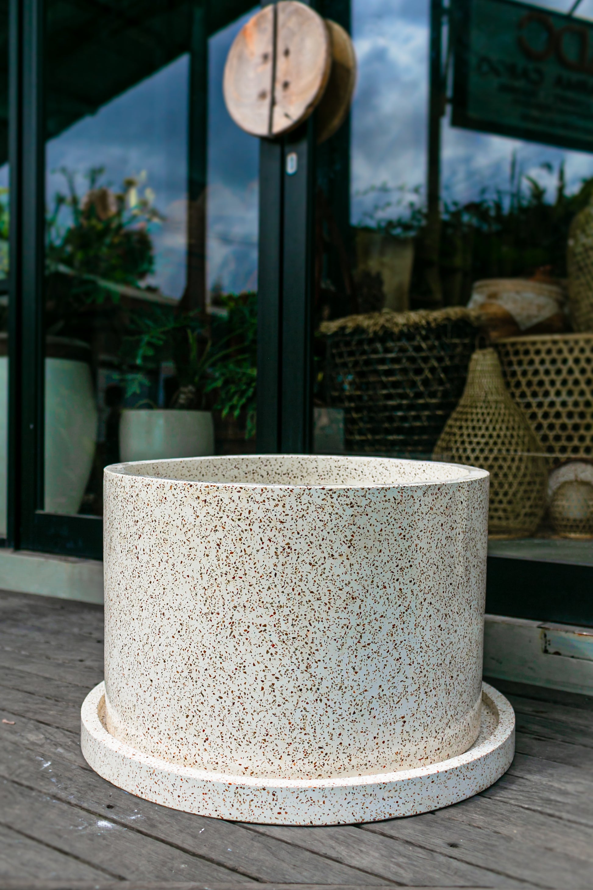 Terrazzo Planter for your outdoor garden and lawn space 